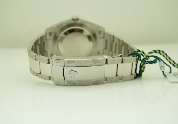 BRAND NEW Rolex 126334 DATEJUST 41 FLUTED BEZEL SLATE DIAMOND DIAL 2022 FULL SET - Image 7