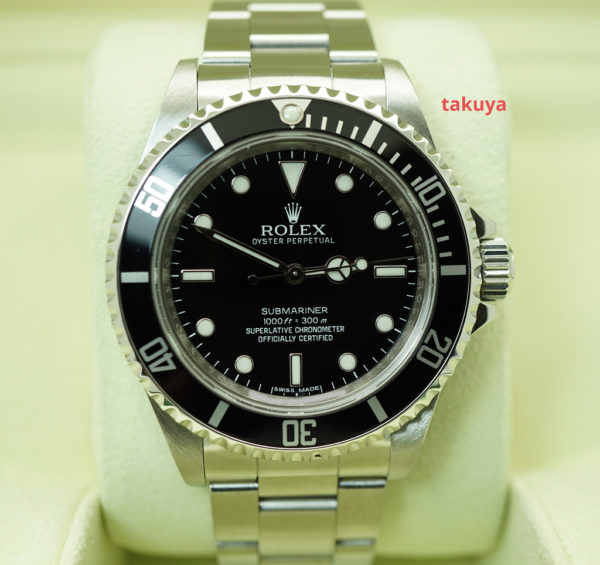 Rolex 14060M SUBMARINER NO DATE 4 LINER RANDOM SERIAL BOXES PAPERS