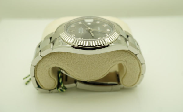 BRAND NEW Rolex 126334 DATEJUST 41 FLUTED BEZEL SLATE DIAMOND DIAL 2022 FULL SET - Image 4
