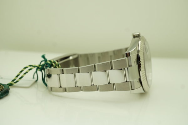 BRAND NEW Rolex 126334 DATEJUST 41 FLUTED BEZEL SLATE DIAMOND DIAL 2022 FULL SET - Image 6