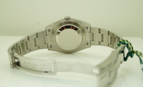 BRAND NEW Rolex 126334 DATEJUST 41 FLUTED BEZEL SLATE DIAMOND DIAL 2022 FULL SET - Image 8