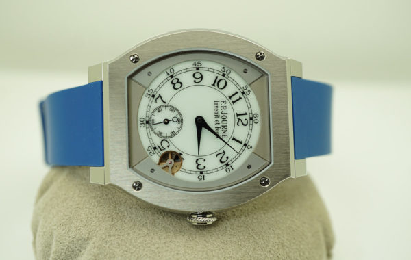 F.P. Journe ELEGANTE 48 TITANIUM 2021 WARRANTY COMPLETE SET EXTRA STRAP - Image 7