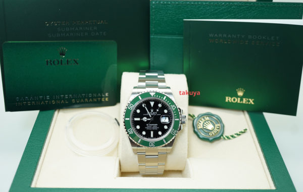 BRAND NEW Rolex 126610LV SUBMARINER GREEN BEZEL STARBUCKS 41MM 2022 FULL SET - Image 2
