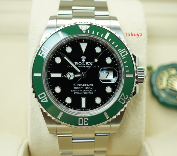 BRAND NEW Rolex 126610LV SUBMARINER GREEN BEZEL STARBUCKS 41MM 2022 FULL SET