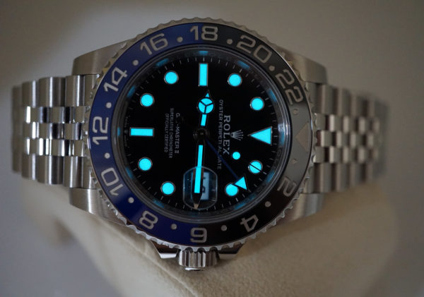 Rolex 126710BLNR GMT MASTER II BLACK BLUE BEZEL JUBILEE BAND 2021 FULL SET - Image 11