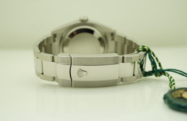 BRAND NEW Rolex 126234 DATEJUST 36 FLUTED BEZEL MINT GREEN DIAL 2022 MODEL FULL SET - Image 7