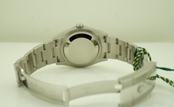 BRAND NEW Rolex 126234 DATEJUST 36 FLUTED BEZEL MINT GREEN DIAL 2022 MODEL FULL SET - Image 8