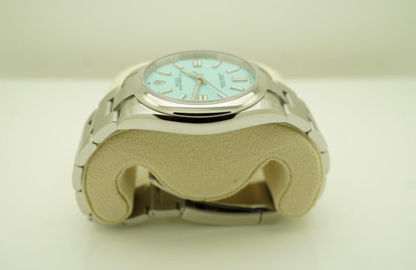 MINT Rolex 124300 OYSTER PERPETUAL 41 TIFFANY TURQUOISE DIAL 2021 FULL SET - Image 4