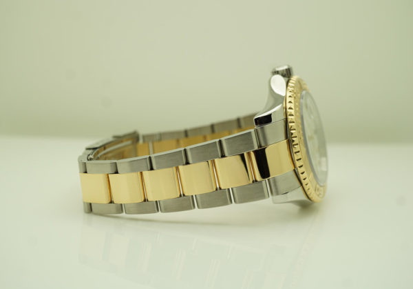Rolex 16623 YACHTMASTER YELLOW GOLD STEEL WHITE DIAL 40MM Z SERIAL FULL SET - Image 6