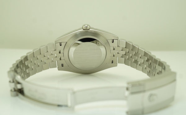 Rolex 126334 DATEJUST 41 FLUTED BEZEL WIMBLEDON DIAL JUBILEE 2021 FULL SET - Image 8