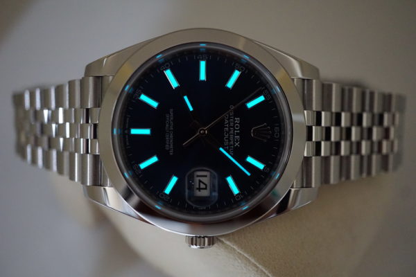 Rolex 126300 DATEJUST 41 BLUE STICK DIAL JUBILEE BAND 2020 COMPLETE SET - Image 11