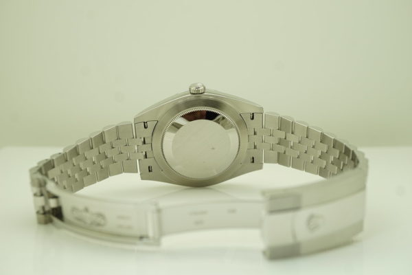 Rolex 126300 DATEJUST 41 BLUE STICK DIAL JUBILEE BAND 2020 COMPLETE SET - Image 8