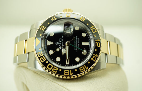 Rolex 116713LN GMT MASTER II 18K YELLOW GOLD STAINLESS STEEL CERAMIC BEZEL 2018 FULL SET - Image 10