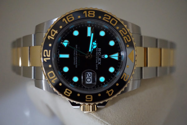 Rolex 116713LN GMT MASTER II 18K YELLOW GOLD STAINLESS STEEL CERAMIC BEZEL 2018 FULL SET - Image 11