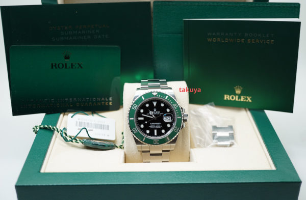 Rolex 126610LV SUBMARINER GREEN BEZEL STARBUCKS 41MM 2022 FULL SET - Image 2