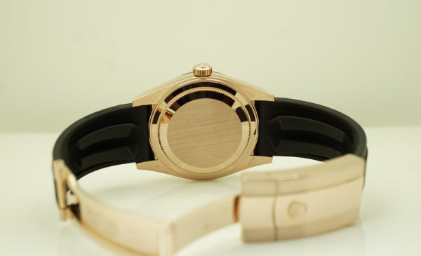 Rolex 326235 SKY-DWELLER 18K ROSE GOLD SLATE DIAL OYSTERFLEX 2022 FULL SET - Image 6