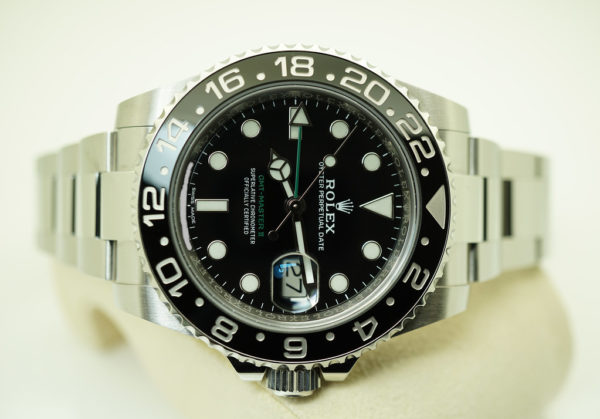 Rolex 116710LN GMT MASTER II BLACK CERAMIC BEZEL 2020 WARRANTY FULL SET - Image 9