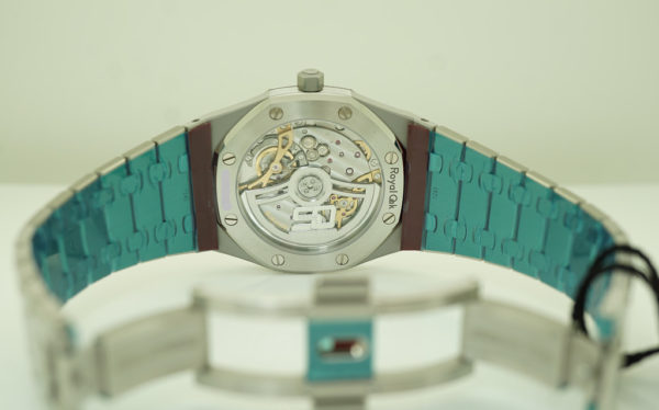BRAND NEW Audemars PIGUET ROYAL OAK JUMBO 16202ST 50TH ANNIVERSARY BLUE DIAL 2022 FULL SET - Image 8