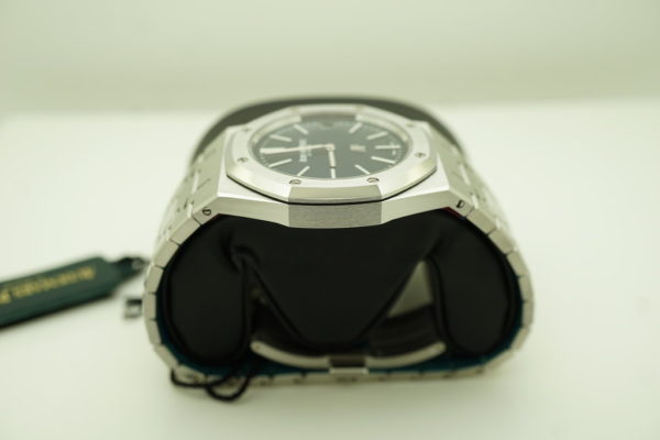 BRAND NEW Audemars PIGUET ROYAL OAK JUMBO 16202ST 50TH ANNIVERSARY BLUE DIAL 2022 FULL SET - Image 4