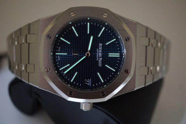 BRAND NEW Audemars PIGUET ROYAL OAK JUMBO 16202ST 50TH ANNIVERSARY BLUE DIAL 2022 FULL SET - Image 11