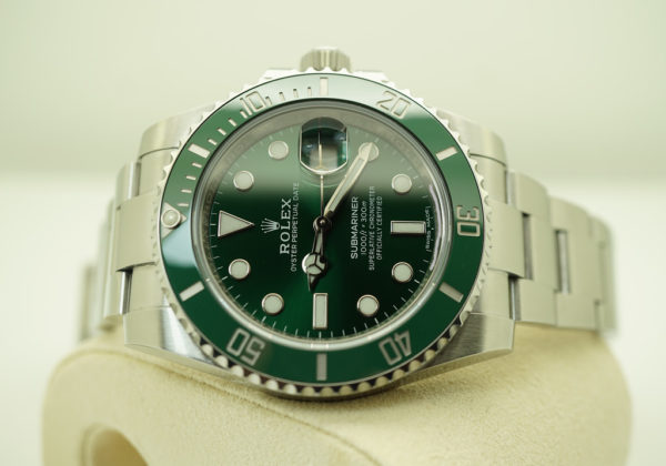 Rolex 116610LV SUBMARINER HULK GREEN DIAL GREEN BEZEL 40MM 2018 WARRANTY FULL SET - Image 10