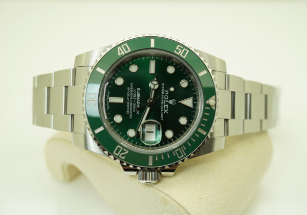Rolex 116610LV SUBMARINER HULK GREEN DIAL GREEN BEZEL 40MM 2018 WARRANTY FULL SET - Image 9