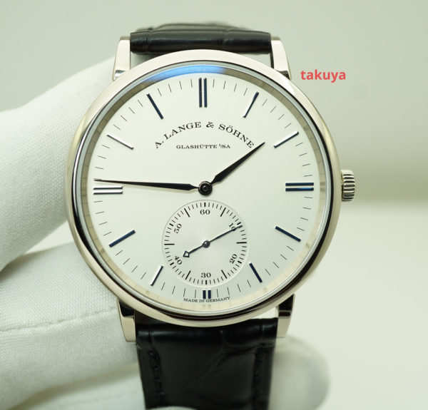 MINT A. Lange & Sohne SAXONIA AUTOMATIC 380.027 WHITE GOLD 38.5MM 2022 FULL SET