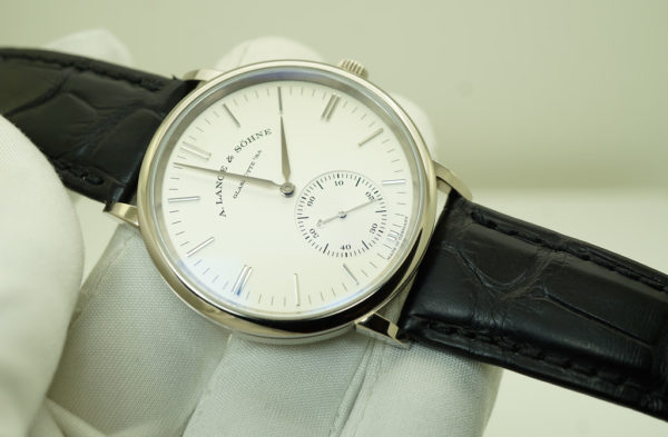 MINT A. Lange & Sohne SAXONIA AUTOMATIC 380.027 WHITE GOLD 38.5MM 2022 FULL SET - Image 8