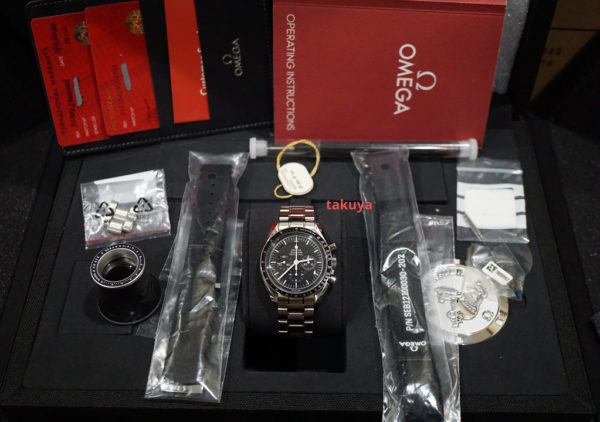 Omega SPEEDMASTER MOONWATCH HESALITE 311.30.42.30.01.005 2020 WARRANTY FULL SET - Image 2