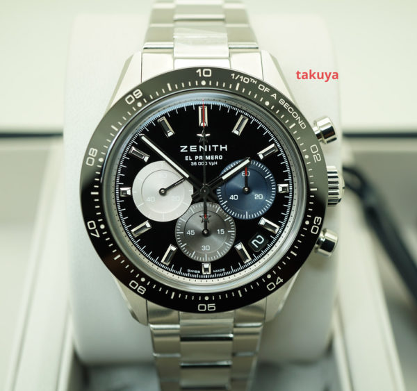 BRAND NEW ZENITH CHRONOMASTER SPORT EL PRIMERO Caliber 3600 BLACK DIAL BRACELET 2022 FULL SET