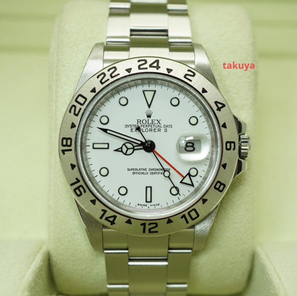 Rolex 16570 EXPLORER II POLAR DIAL 3186 MOVEMENT RSC SERVICED 2022 WARRANTY