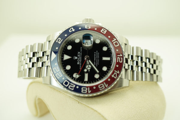 Rolex 126710BLRO PEPSI GMT MASTER II RED BLUE BEZEL JUBILEE 2018 FULL SET - Image 10