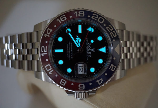 Rolex 126710BLRO PEPSI GMT MASTER II RED BLUE BEZEL JUBILEE 2018 FULL SET - Image 11
