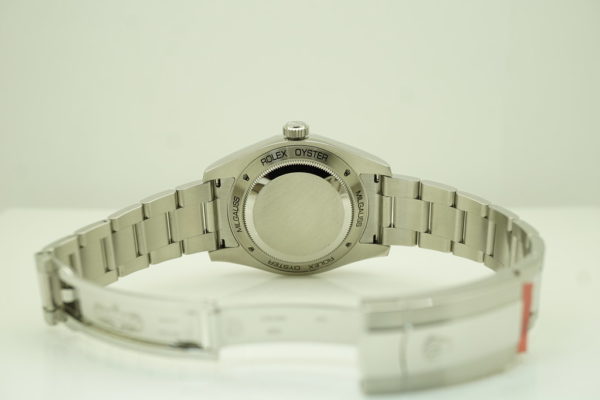 Rolex 116400GV MILGAUSS GREEN SAPPHIRE CRYSTAL BLACK DIAL 2020 WARRANTY FULL SET - Image 8