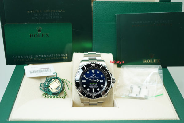 Rolex 126660 DEEPSEA D-BLUE DIAL JAMES CAMERON NEW MODEL 2022 WARRANTY FULL SET - Image 2