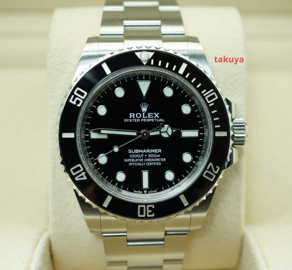 Rolex 124060 SUBMARINER NO DATE 41MM 2021 WARRANTY FULL SET