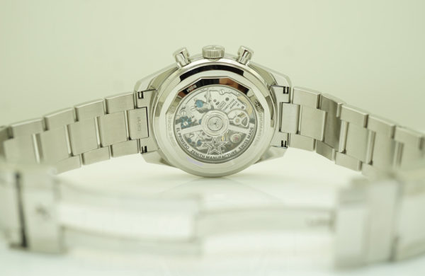 Zenith CHRONOMASTER ORIGINAL REVERSE PANDA DIAL BRACELET 2021 WARRANTY FULL SET - Image 8