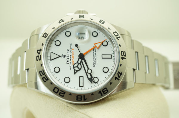 MINT Rolex 226570 EXPLORER 2 POLAR WHITE DIAL NEW MODEL 2021 WARRANTY FULL SET - Image 10