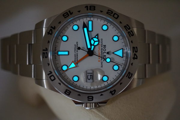 MINT Rolex 226570 EXPLORER 2 POLAR WHITE DIAL NEW MODEL 2021 WARRANTY FULL SET - Image 11