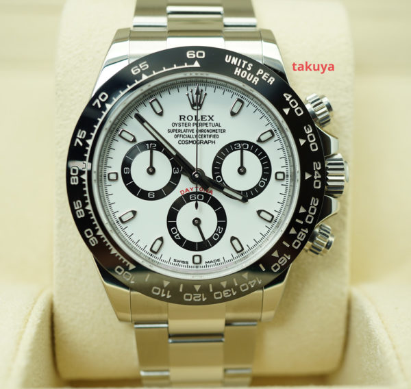 Rolex 116500LN COSMOGRAPH DAYTONA CERAMIC BEZEL WHITE DIAL COMPLETE SET