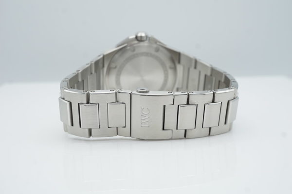 LIKE NEW IWC Ingenieur AUTOMATIC IW323902 BLACK DIAL STEEL BRACELET 40MM FULL SET - Image 7