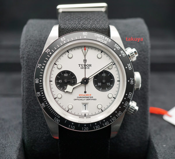 BRAND NEW Tudor 79360N BLACK BAY CHRONOGRAPH WHITE PANDA DIAL 2022 MODEL FULL SET