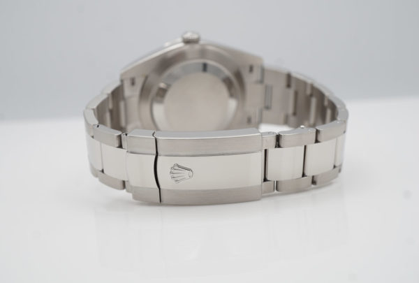 Rolex 126334 DATEJUST 41 FLUTED BEZEL SILVER STICK DIAL 2022 COMPLETE SET - Image 7