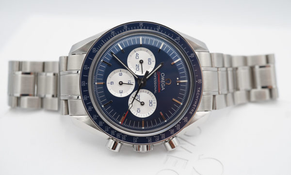 Omega SPEEDMASTER TOKYO 2020 OLYMPICS LIMITED EDITION BLUE DIAL FULL SET - Image 9