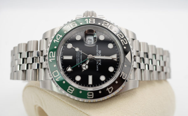 MINT Rolex 126720VTNR GMT MASTER II LEFTY BLACK GREEN SPRITE JUBILEE 2022 MODEL FULL SET - Image 10