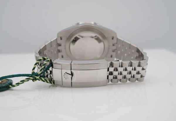 BRAND NEW Rolex 126720VTNR GMT MASTER II LEFTY BLACK GREEN SPRITE JUBILEE BAND 2022 FULL SET - Image 7
