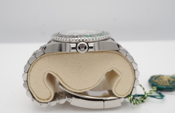 BRAND NEW Rolex 126720VTNR GMT MASTER II LEFTY BLACK GREEN SPRITE JUBILEE BAND 2022 FULL SET - Image 3
