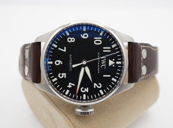 Iwc BIG PILOT 43MM BLACK DIAL IW329301 2022 NEW MODEL COMPLETE SET - Image 9