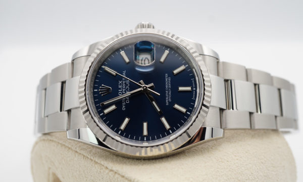 Rolex 126234 DATEJUST 36 FLUTED BEZEL BLUE DIAL 2022 COMPLETE SET - Image 10