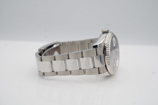 Rolex 126234 DATEJUST 36 FLUTED BEZEL BLUE DIAL 2022 COMPLETE SET - Image 6